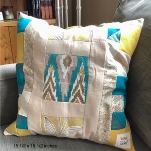 ‘Pillow Talk’ custom decorative pillow